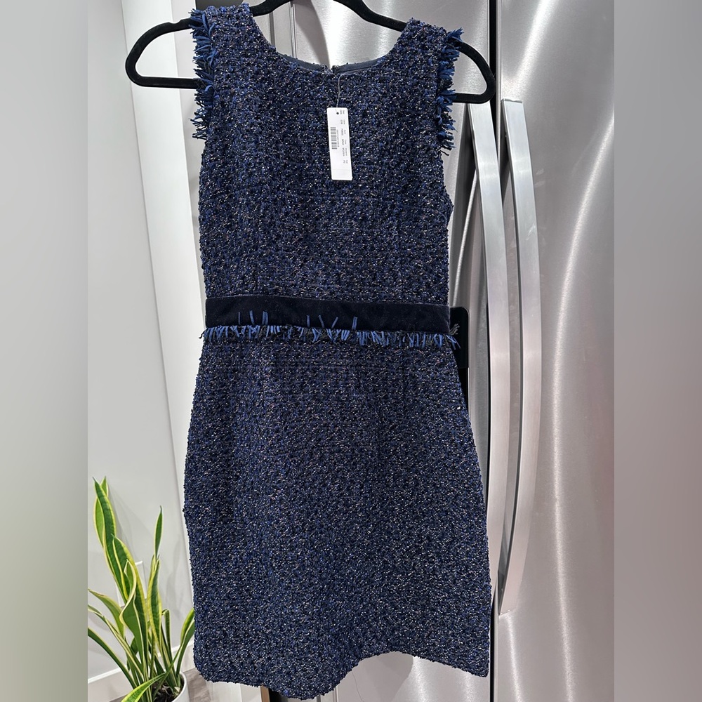J.Crew Textured Sleeveless Sheath Dress NWT